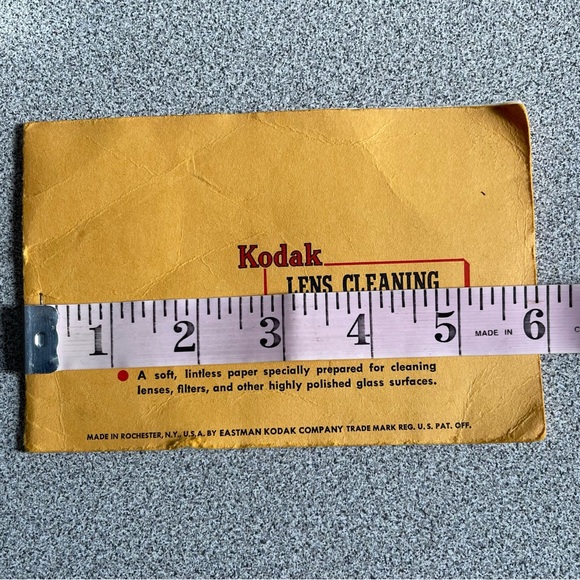 Vintage Kodak Lens Cleaning Paper Booklet - Picture 6 of 7